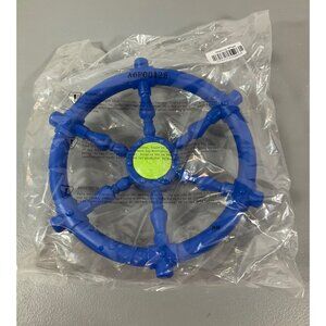 Backyard Discovery Premium Steering Wheel - Blue and Lime - NO HARDWARE